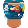 (4 Pack) Gerber 3rd Foods Lil' Bits Apple Banana Baby Food, 5 Oz. Tubs, 2 Count