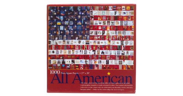 All American 1000 Piece Jigsaw Puzzle "Campbell's Soups"