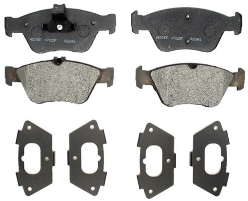 ACDelco Brake Pads, Professional - Semi-Metallic - Front