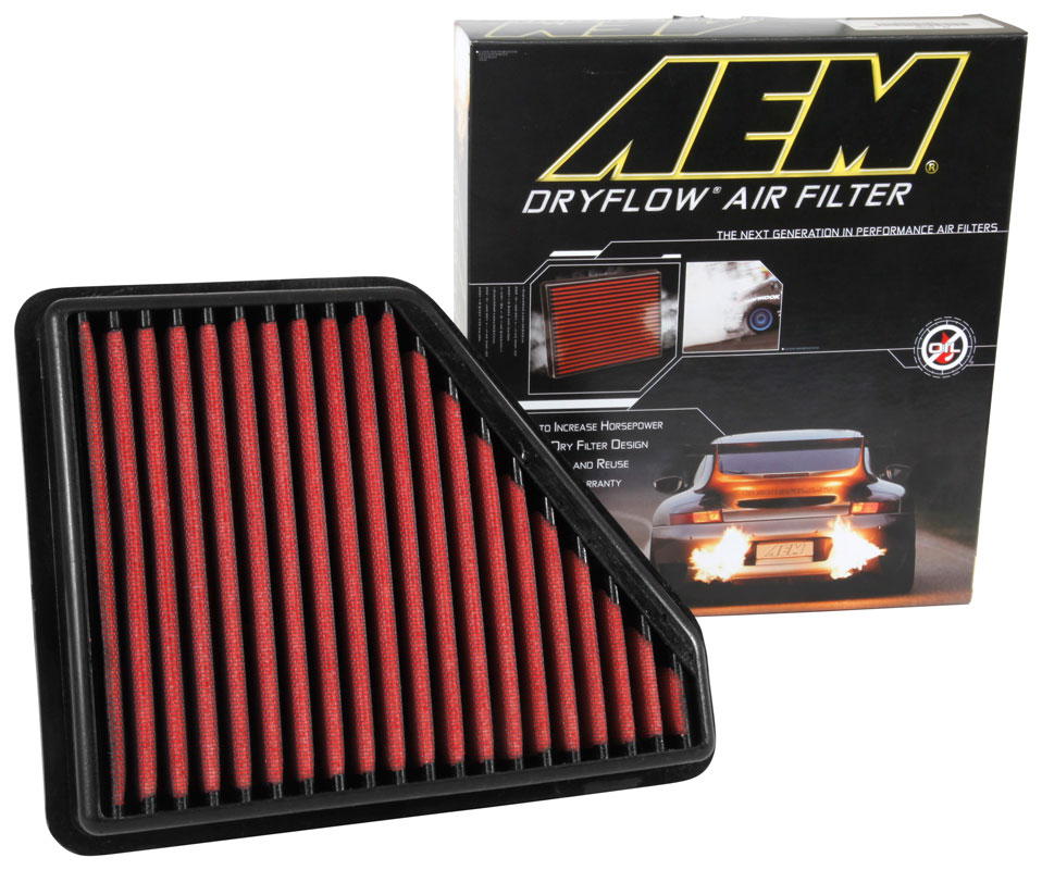 AEM 28-20439 DryFlow Air Filter Fits Select: 2010-2017 CHEVROLET EQUINOX  2010-2017 GMC TERRAIN