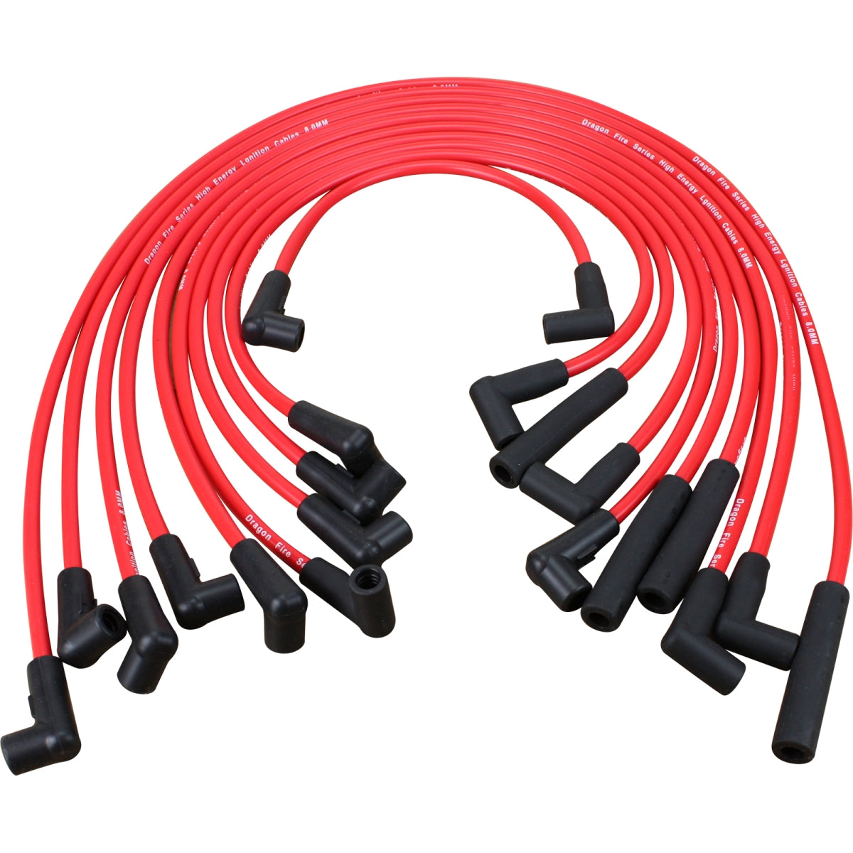 New Dragon Fire High Performance HEI Spark Plug Wire Set for 1987-1993 Chevrolet Chevy Camaro Caprice Pontiac Firebird and More GM 305 350 Engines 120