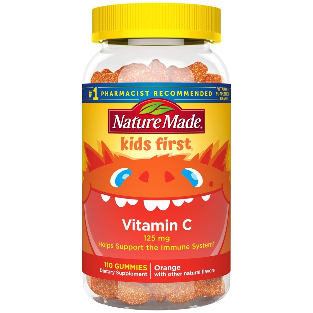 Nature Made Kids First Vitamin C Gummies  Helps Support the Immune System (180 Ct.)
