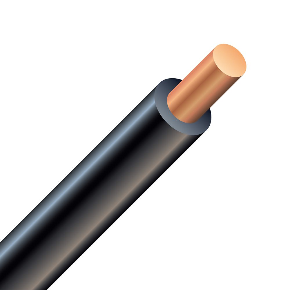 Southwire 10/1 RW90 300M Electrical Wire - Black