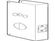 18" Classic Wrap Around for Schlage Cobra Lock with 2-3/4" Backset and 1-3/4" Door