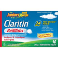 Juniors' Claritin RediTabs 24 Hour Allergy Relief Dissolving Tablets - Loratadine - 10ct