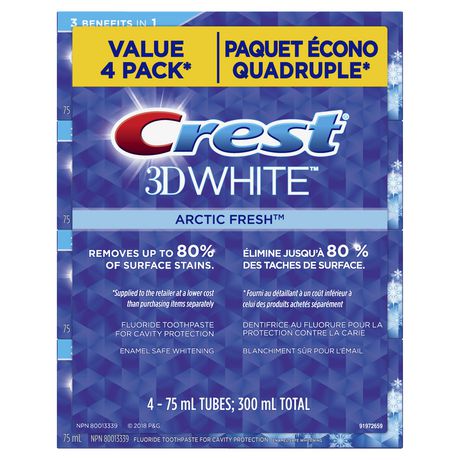 Crest 3D White Arctic Fresh Whitening Toothpaste