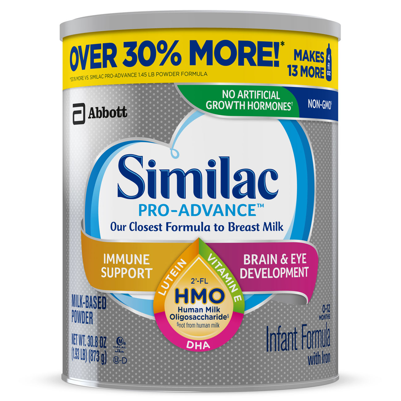 Similac Pro-Advance Value Size 30.8 Oz. Infant Formula Powder