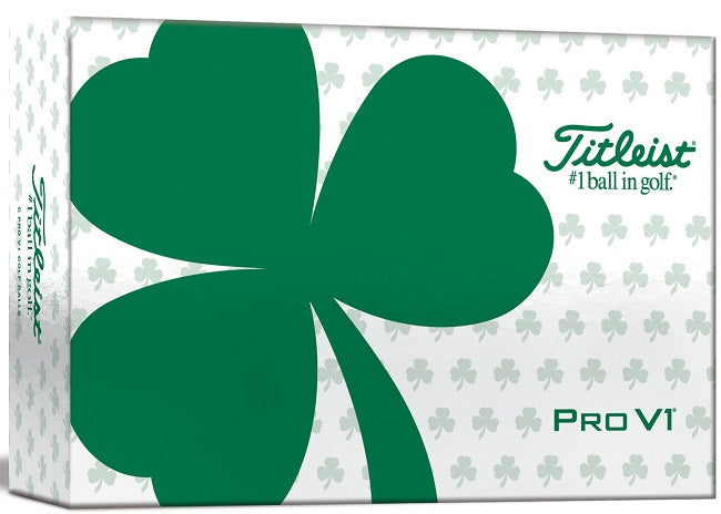 Titleist 2021 Pro V1 Shamrock Golf Balls - 6 Pack