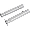 2008 Nissan Titan PaceSetter QuikTrip Long Tube Headers, Mid-Pipes Without Catalytic Converters, Aluminized