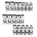 Craftsman 17 Pc. 1/4 Drive Flex Socket Set, Silver