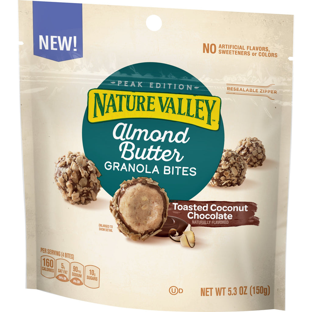 Nature Valley Almond Butter Toasted Coconut Chocolate Granola Bars - 5.3oz