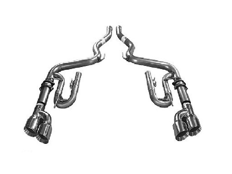 Solo Performance 993191BK Axle-Back Exhaust System (Black Tips) Ford Mustang GT 2018-2019