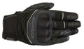 Alpinestars CROSSER Air Leather/Mesh Touring Gloves (Black/Black) S (Small)
