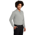 One Country United Men S PosiCharge Long Sleeve Polo Silver L