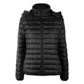ILoveSIA Womens Down Jacket Lightweight Hooded Jacket US 8 Black