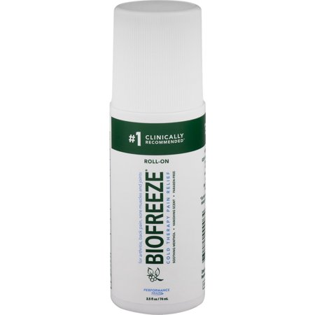 Biofreeze Cold Therapy Pain Relief Roll-on 2.5 Oz (Pack of 6)