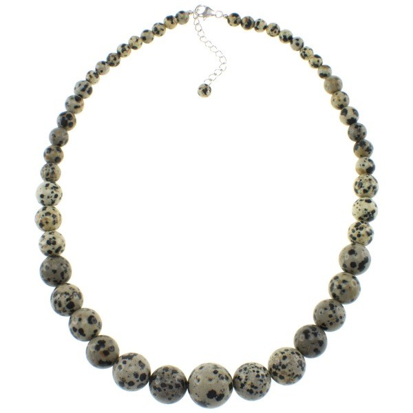 Pearlz Ocean Dalmatian Jasper Journey Necklace