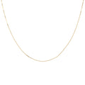 14k Yellow Gold .50 Mm Box Chain Necklace by Roberto Martinez