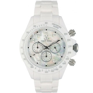 ToyWatch Fluo Chrono White FL20WH