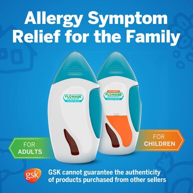 Flonase Sensimist Allergy Relief Spray Family Pack 1 Adult & 1 Child 2 Pack