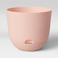8 Indoor/Outdoor Self-Watering Planter Peach Blush - Room Essentials