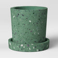 4" Concrete Terrazzo Planter Green - Project 62™