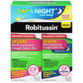 Robitussin Maximum Strength Severe Multi-Symptom Cough Cold + Flu Day & Night Value Pack, . Bottles - 8 Oz | CVS