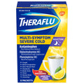Theraflu Severe Cough Cold and Flu Nighttime Relief Medicine Powder  Green Tea and Citrus  6 Count