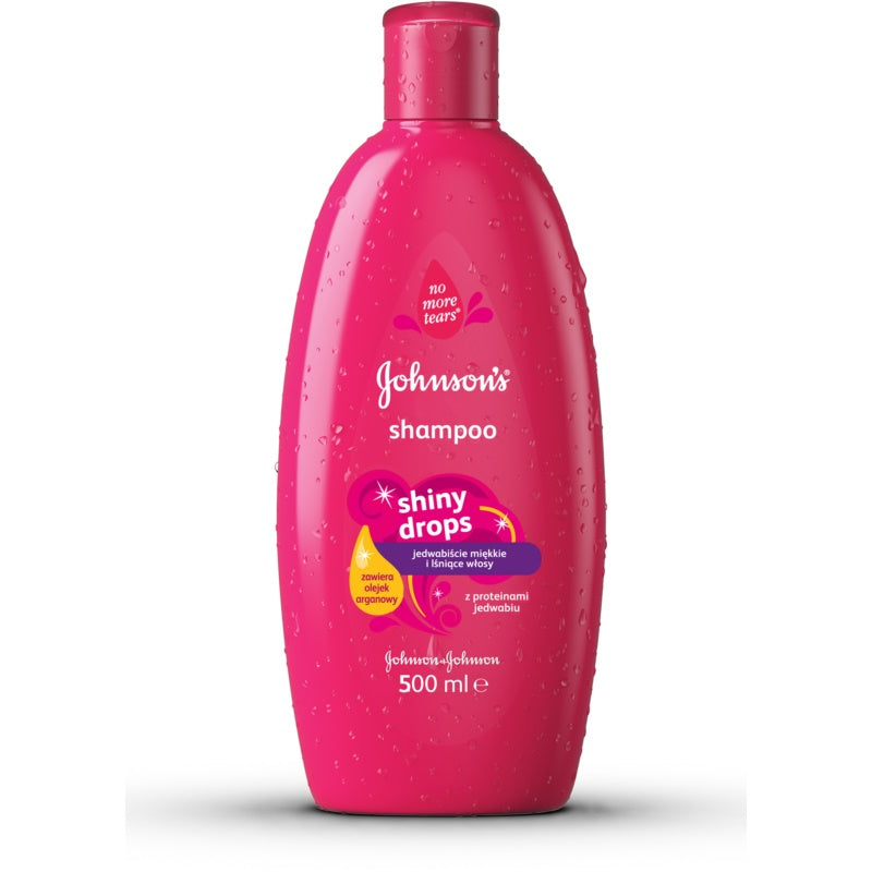 Johnson's Baby Shiny Drops Kids' Shampoo with Argan Oil from 18 Months 500 Ml