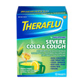 Theraflu Nighttime Severe Cold & Cough Relief Powder - Acetaminophen - Honey Lemon with Chamomile & White - 12ct