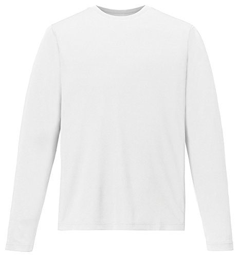 Ash City - Core 365 Men's Agility Performance Long-Sleeve Piqué Crewneck