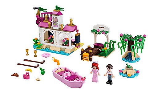 Brick Building Sets Original Lego Parts: Boat, 14 X 5 X 2 with Oarlocks #2551 (Bright Pink)