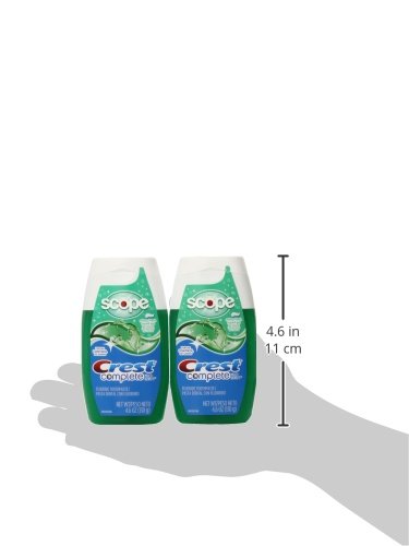 CREST Complete Multi-Benefit Whitening Minty Fresh Flavor Liquid Gel Toothpaste - 4.6oz (Pack of 6)