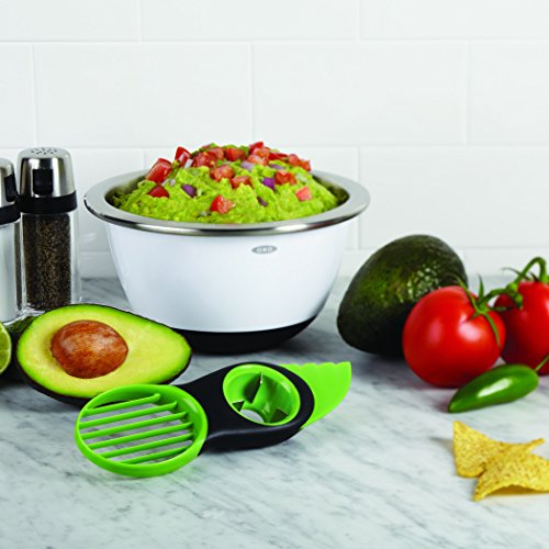 OXO  Miscellaneous Kitchen Tools N/a - Green Good Grips Three-in-One Avocado Slicer