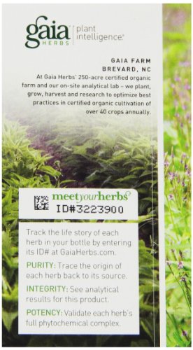 Gaia Herbs Mental Alertness Vegan Liquid Capsules, 60 Count - Memory and Focus Supplement, Enhance Mental Performance, Boost Brain Blood Flow