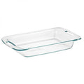 Pyrex Easy Grab 3-Quart Oblong Glass Bakeware Dish