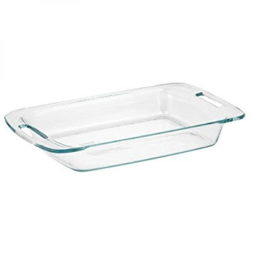 Pyrex Easy Grab 3-Quart Oblong Glass Bakeware Dish