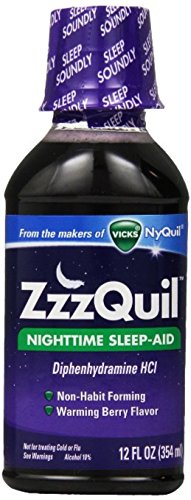 Vicks ZzzQuil Nighttime Sleep Aid  Warming Berry Liquid