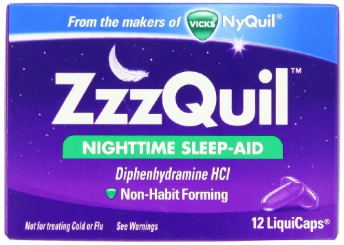 Vicks ZzzQuil Nighttime Sleep Aid  12 Liquicaps