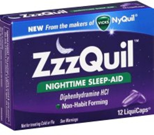 Vicks ZzzQuil Nighttime Sleep Aid  12 Liquicaps