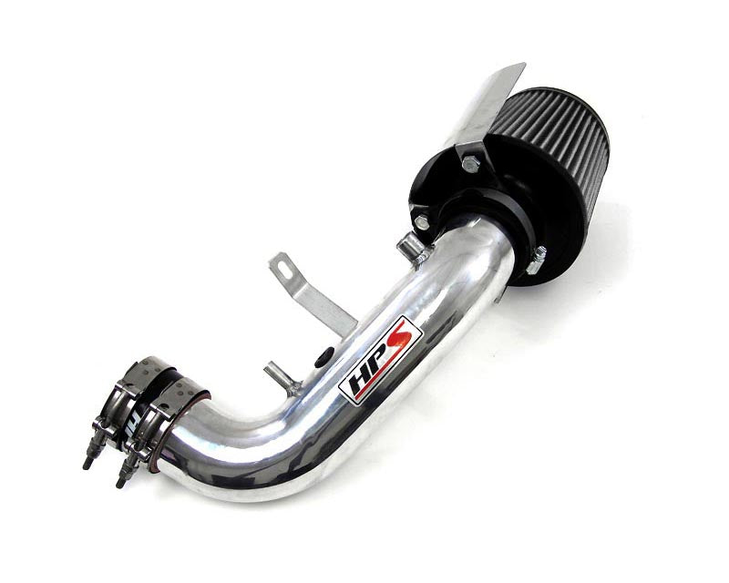 HPS Performance Shortram Air Intake Kit 02-04 Honda CR-V 2.4L, Includes Heat Shield, Polish