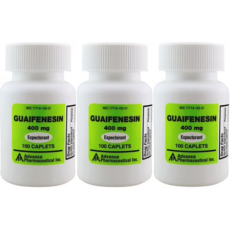 Mucus Relief Guaifenesin 400 Mg 300 Tablets Generic for Mucinex Chest Congestion Immediate Release