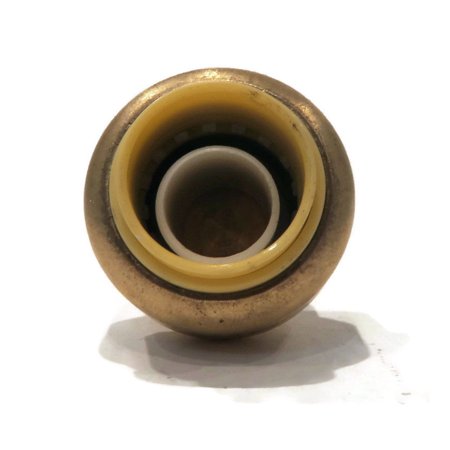 The ROP Shop | (25) 1/2  SharkBite Style Push to Connect Lead Free Brass Plugs Plumbing Fitting