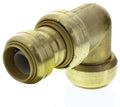 SharkBite U278LF 1" X 3/4" Reducing Elbow Brass Rough Plumbing Pipe and Fittings Elbows
