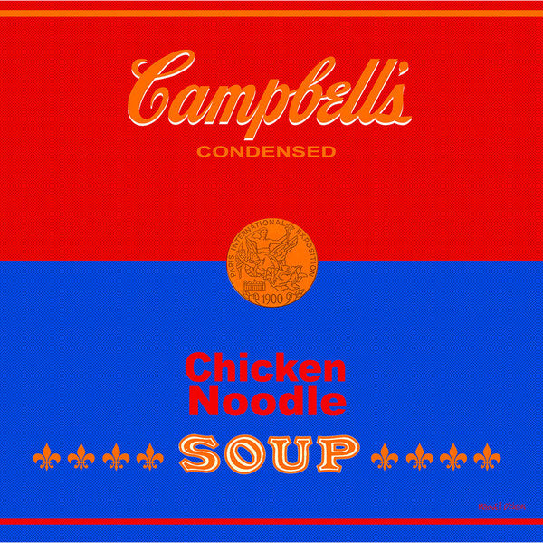 Maxwell Dickson 'Campbell's Soup C' Modern Canvas Wall Art