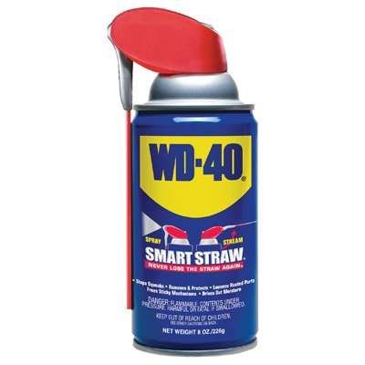 WD-40 490026 Smart Straw 8 Oz Aerosol 2 Way Spray Multi-Use Lubricant - 2 Pack