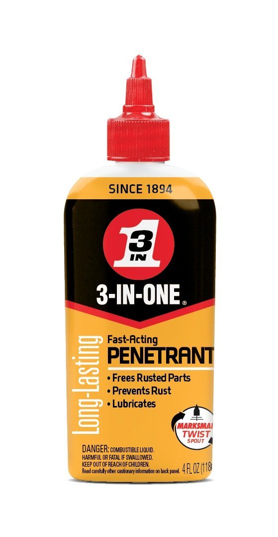 WD-40 120015 3-in-One Fast Acting Penetrant Long Lasting Lubricant - 12 Pack