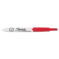 Sharpie Retractable Ultra Fine Point Tip Permanent Marker, Red, EA - SAN1735791