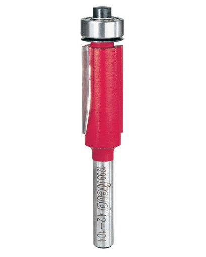 Freud Flush Trimming Router Bit 1/4" Dia 1" Edge 1/2"Ovral Dia