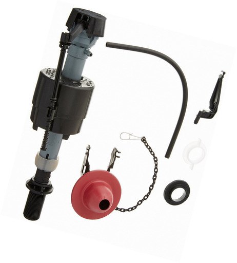 Complete Toilet Tank Fluidmaster Repair Kit Flapper Fill Flush Valve Lever Parts
